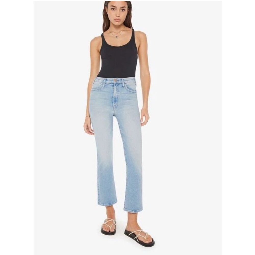 Mother The Insider crop in Limited edition 27 hemmed